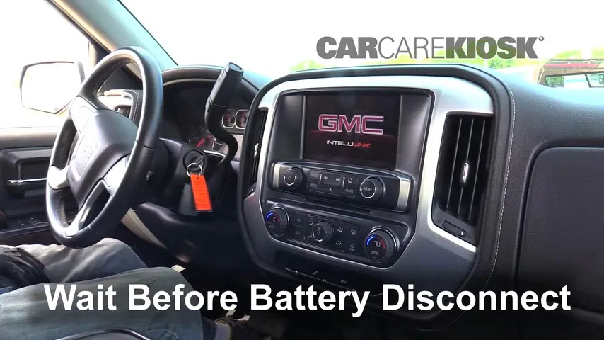 2014 GMC Sierra 1500 SLE 4.3L V6 FlexFuel Crew Cab Pickup Batterie Changement